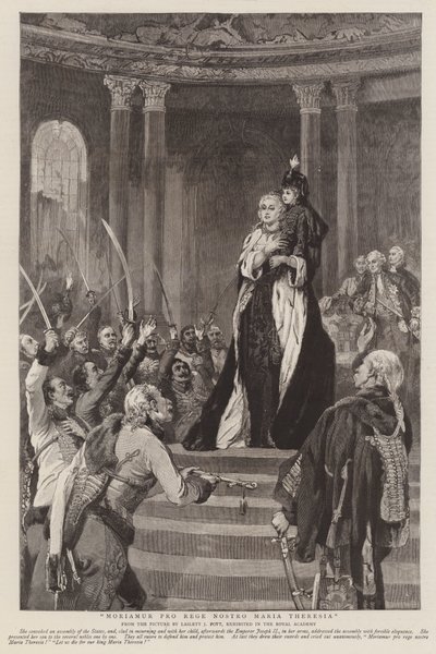 Haljunk meg Mária Terézia királyunkért alkotó: Laslett John Pott